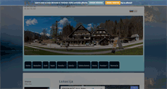 Desktop Screenshot of pensionrozic-bohinj.com