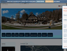 Tablet Screenshot of pensionrozic-bohinj.com